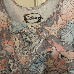 Disney Little Mermaid Dress Size Medium Juniors Like New