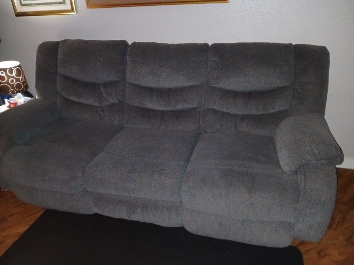 A Big Recliner Couch