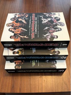 Walking Dead compendiums 1,2,3