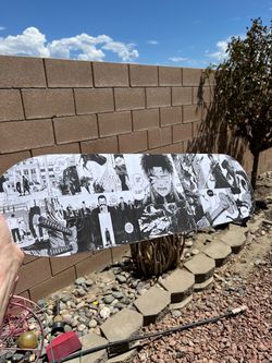 Kagurabachi Skateboard Art Deck