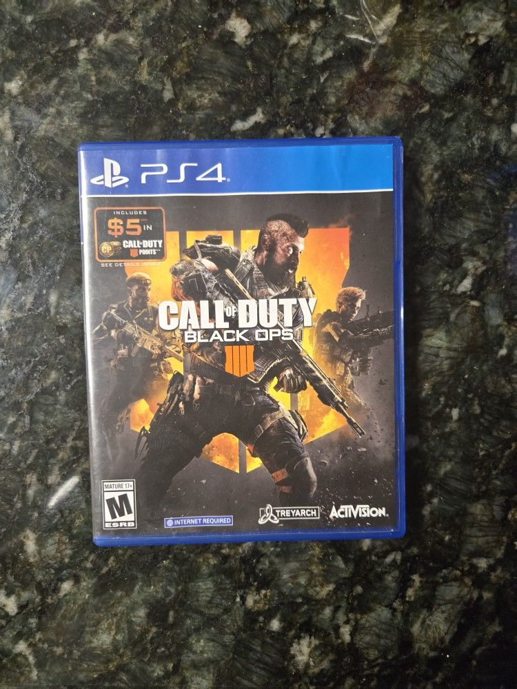 Call Of Duty: Black Ops 4 For PS4