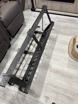 Kitchen custom hanging pot rack