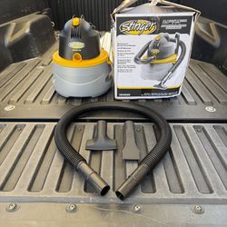 Stinger 2 Gal. 2.5 Peak HP Shop Vacuum Wet Dry Vac w/Filter Bag, Hose & Attachments