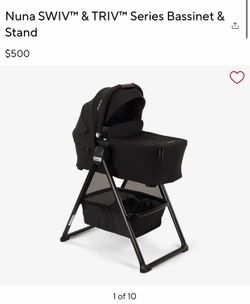 Nuna stroller Basinett with stand Like new condition