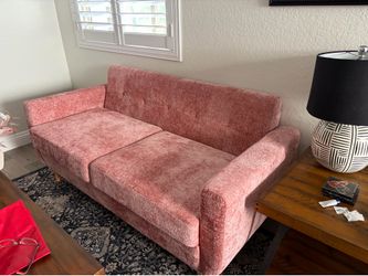 Pink couch