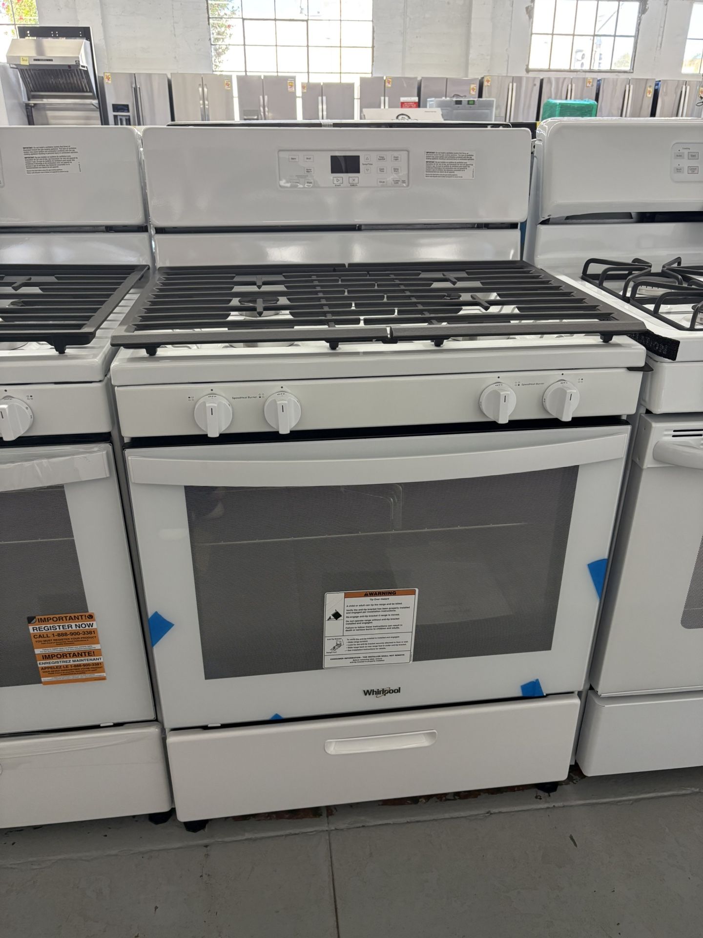 Whirlpool 30” Range Gas