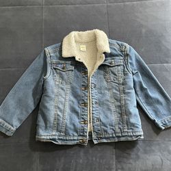 Kids Sherpa Jean Jacket 