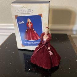 Hallmark 2002 Keepsake Ornament Celebration Barbie 