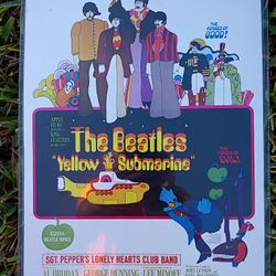 Vintage Yellow Submarine Poster The Beatles 