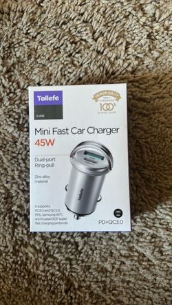 Mini fast car charger