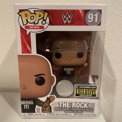 Funko POP! The Rock (WWE) #91 | Entertainment Earth Exclusive