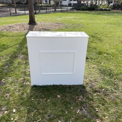Foldable Wooden Bar - Backdrops- Candy Carts - Nursery Name Sign - Business Logo - Picnic Tables - Wood Working - Wood Wall Decor - Round Logo 