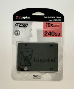 Kingston 240GB A400 SATA 3 2.5" SSD SA400S37/240G