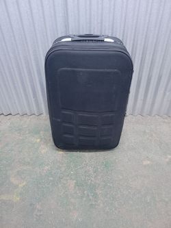 Wisdom Rolling Luggage Suitcase Black