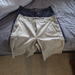 New-Mens-Duluth Trading Flex Ballroom Khaki Shorts