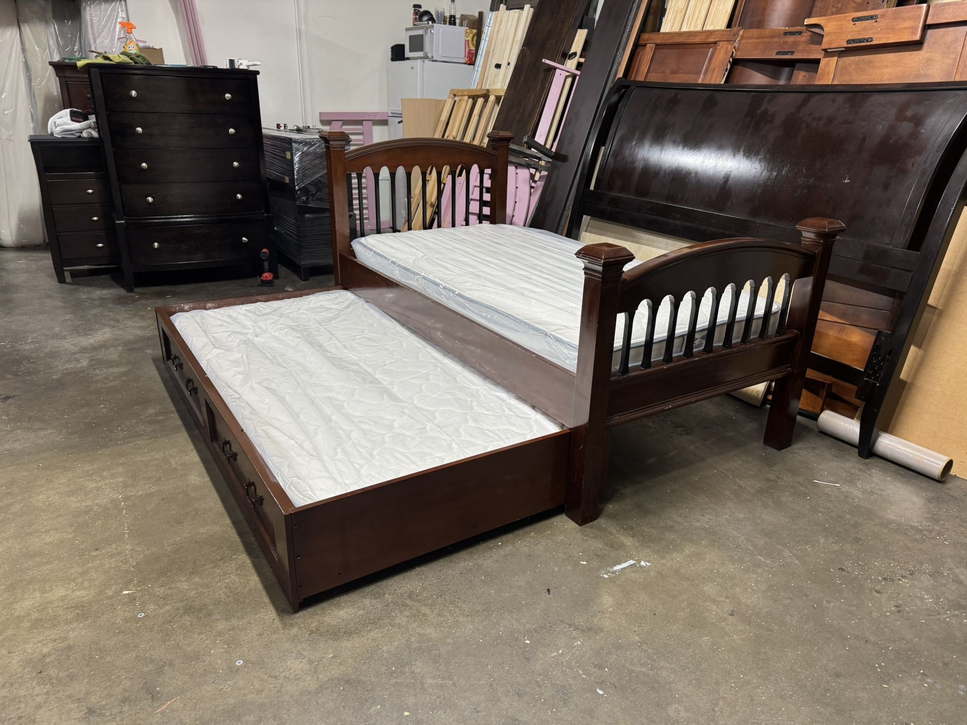 Twin Trundle Bed $299