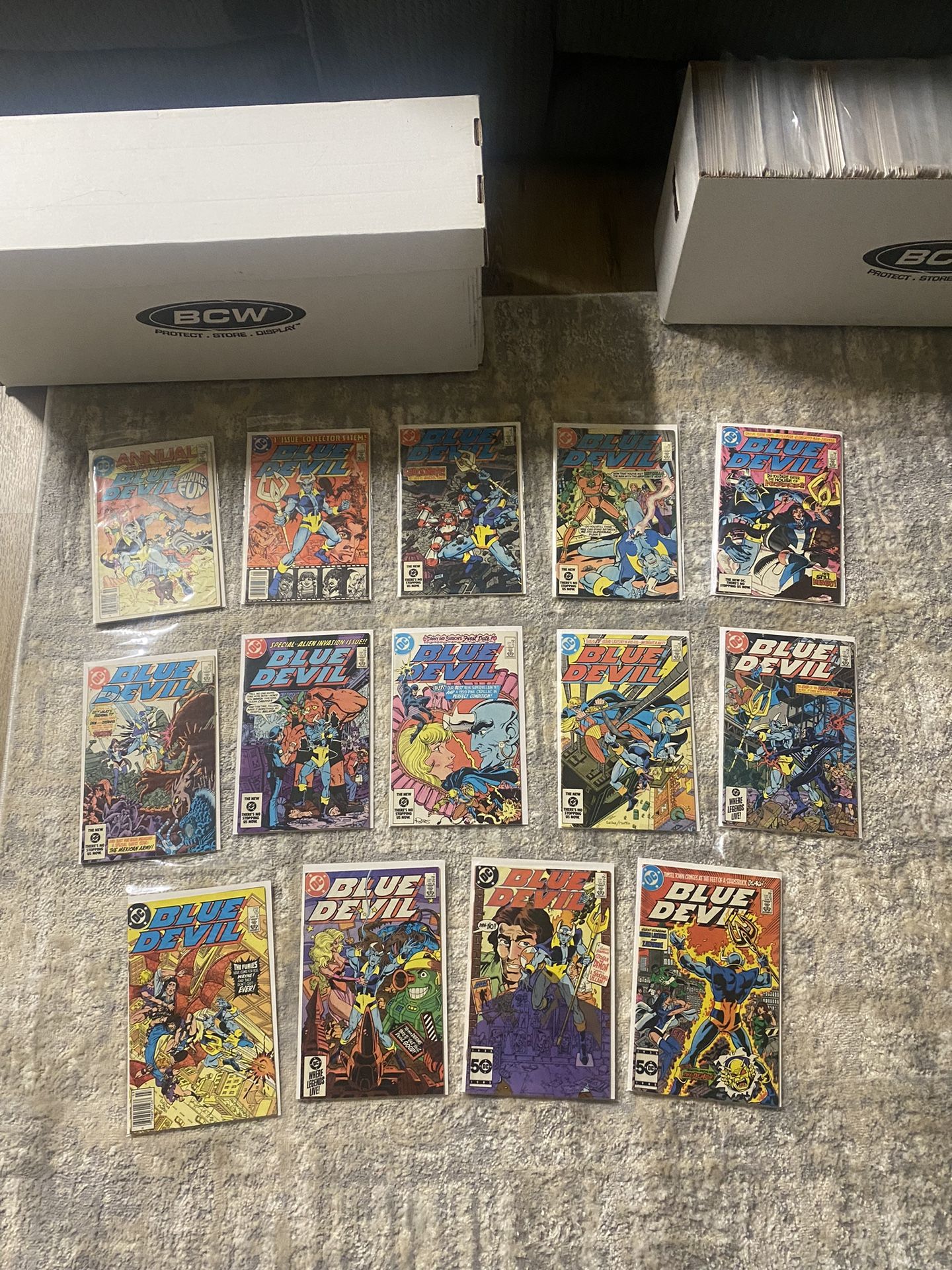 DC Blue Devil Comic Books #1 13