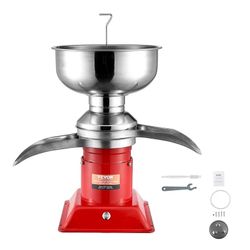 Milk Cream Centrifugal Separator, 304 Stainless Steel Electric Cream Separators, 100L/H Output 10500RPM Goat Milk Separator,30W Cow Cream Separator, M