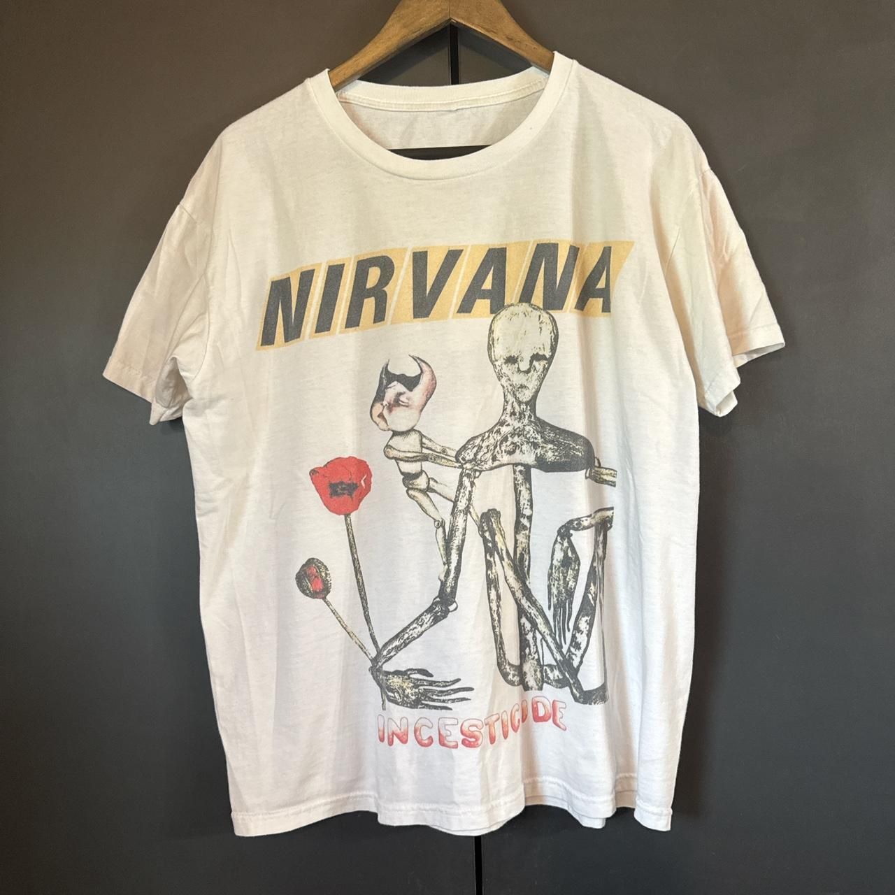 Men's White and Cream Top(148)37