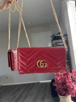 Authentic GUCCI Marmont Wallet Crossbody Bag
