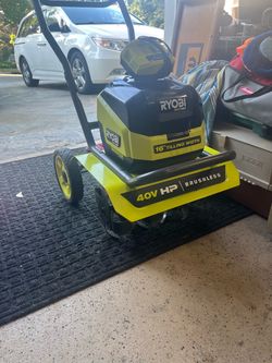 Ryobi 40V HP Brushless 16" Cordless Tiller