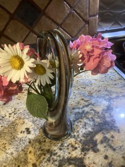 Vintage Hand blown vase