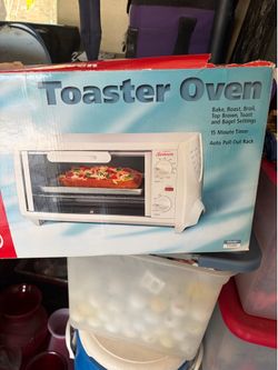 New sunbeam toaster oven