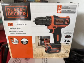 Black + Decker 12V Drill