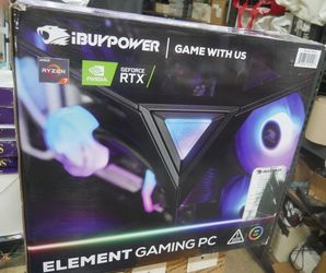 iBUYPOWER Element EBA7N5701 Ryzen 7 9800X3D RTX 5070 32GB 2TB SSD 892906-1