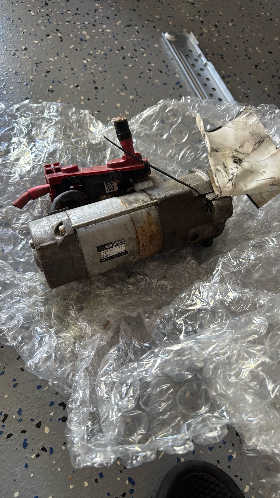 Range Rover Velar Starter Motor Working
