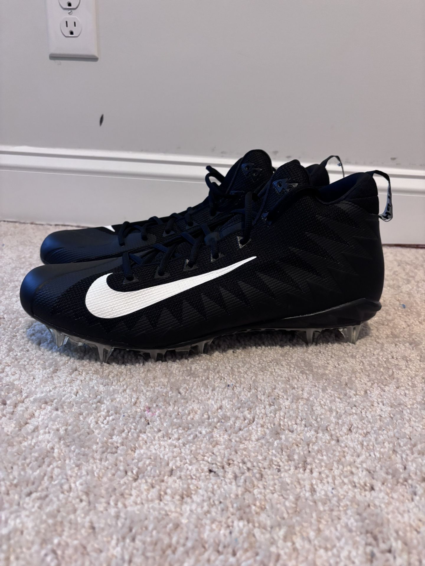 Nike Alpha Menace Pro Mid TD P Aj6604-004 Football Cleats Men’s Size 15,5