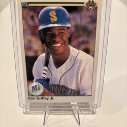 Ken Griffey Spelling Error Card - Second Year Baseball Card