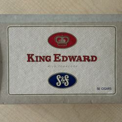 King Edward Cigars Box