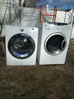 Lavadora y secadora