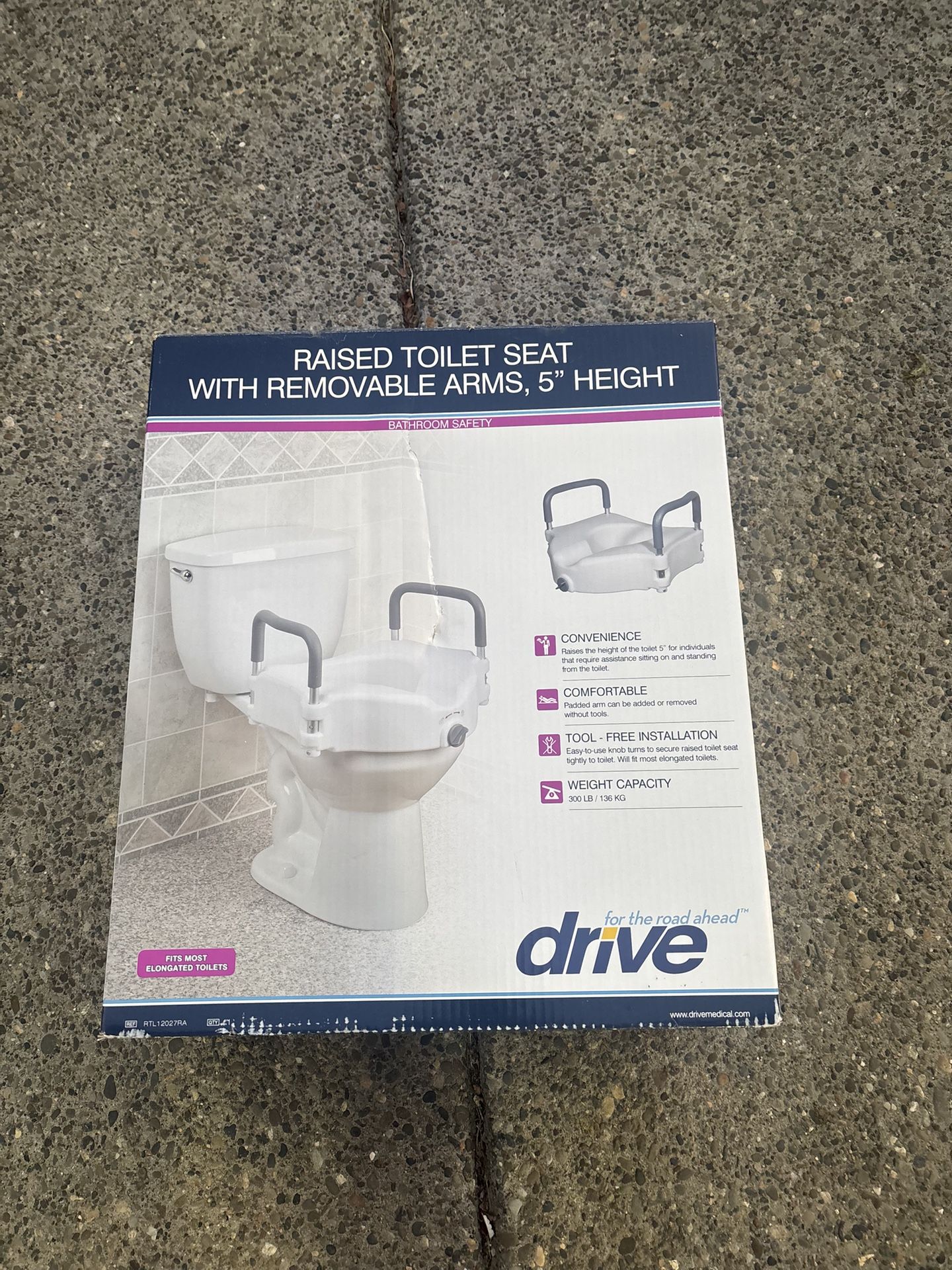 Raised Toilet Seat