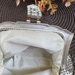 Whiting & Davis Co. Vintage Silver tone Mesh Mini Micro