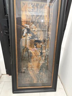 Large Japanese-style Art Work