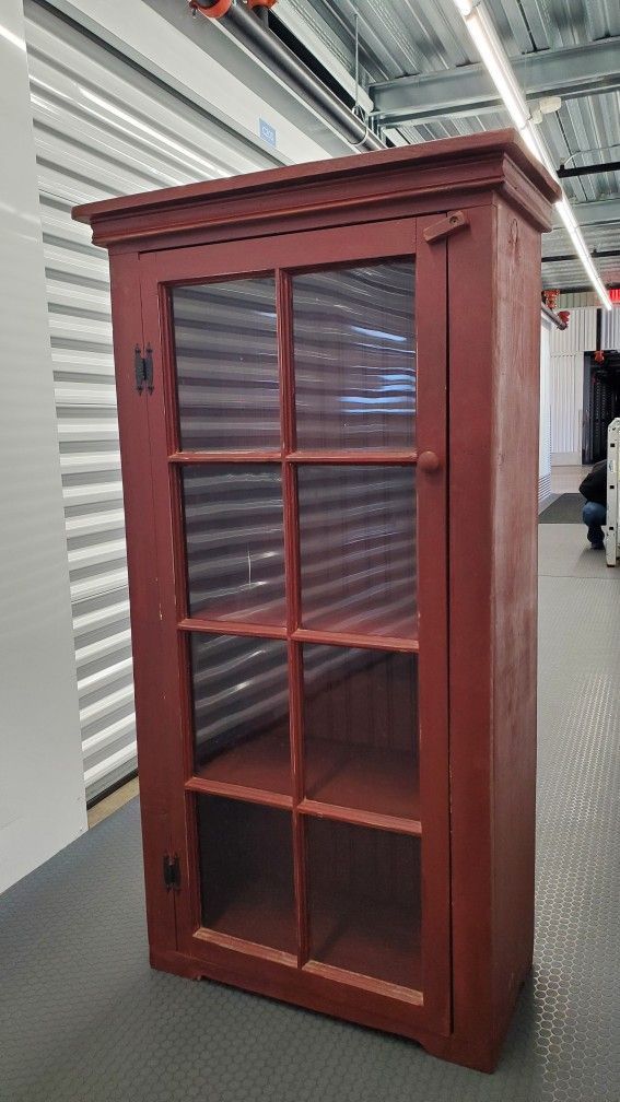 Antique Bookcase/Bookshelf  Cabinet Pine