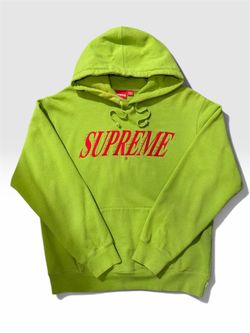 Supreme Crossover Hoodie Lime SS20 size M