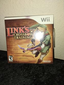 Link's Crossbow Training Video Game - Nintendo Wii Zelda $10.00