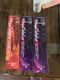 12 Tubes Of Schwarzkopf Igora Hairdye 