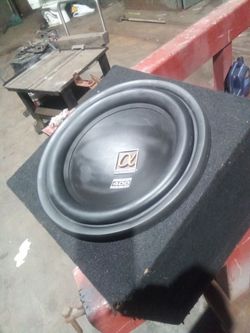 Alphasonik 400 serious  12"