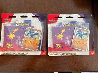 Pokemon 30th anniversary tech sticker collection