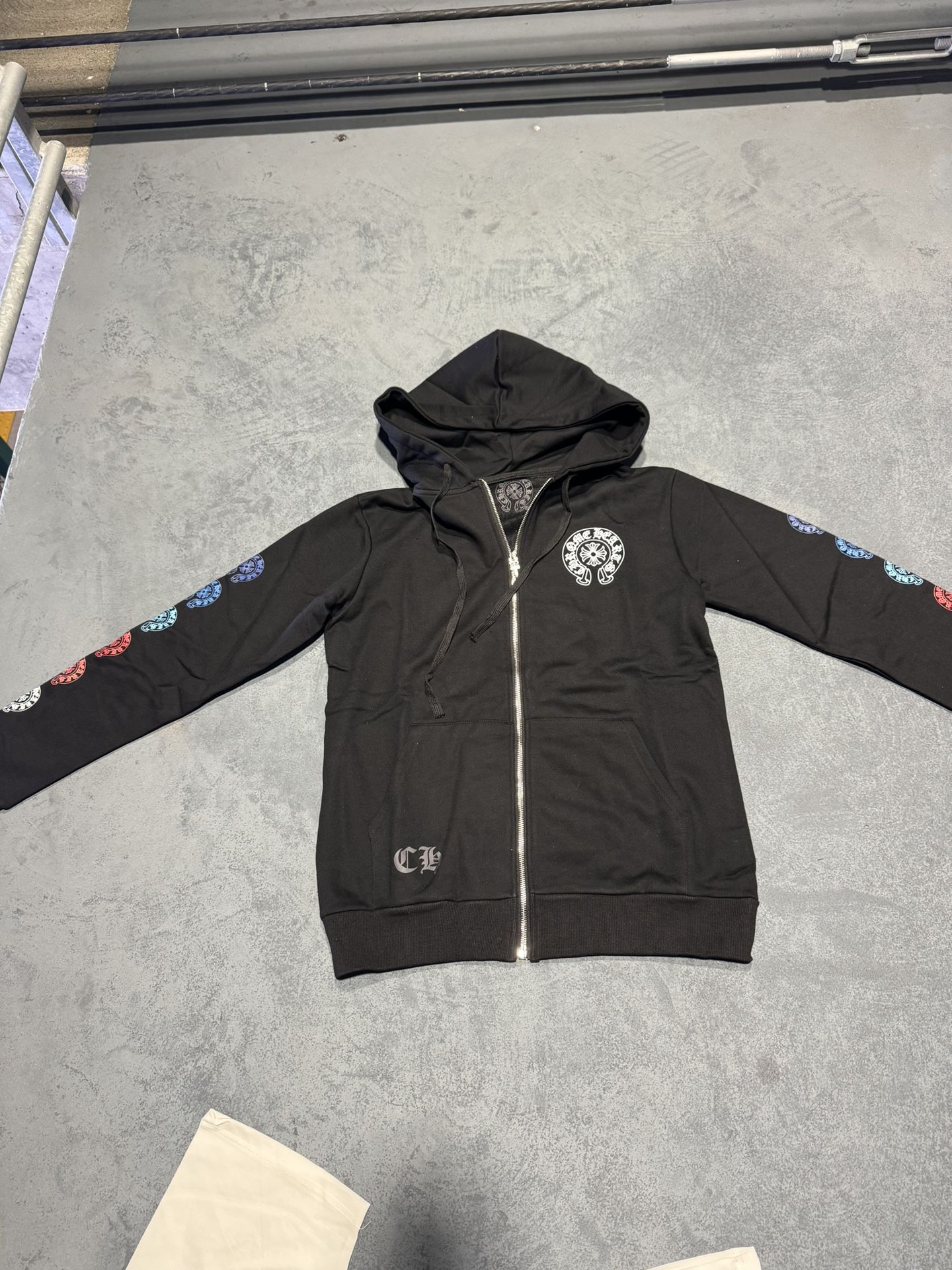 Chrome Zip Up Medium