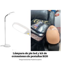 Lámpara Y Kit pestañas