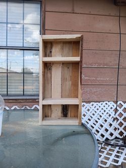 Rustic Wooden Shelf Decor