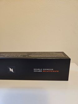 Nespresso Vertuo Double Espresso Chiaro Decaffeinato New In Box Best By Date 6/30/26