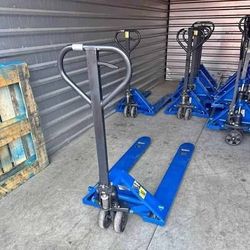 New N Used Commercial Pallet Jacks $220-279ea