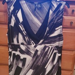 New Directions Woman Sleeveless Blouse Size 2X