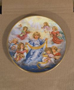 Hark the Herald Angels Sing Christmas Pageant Plate Collection